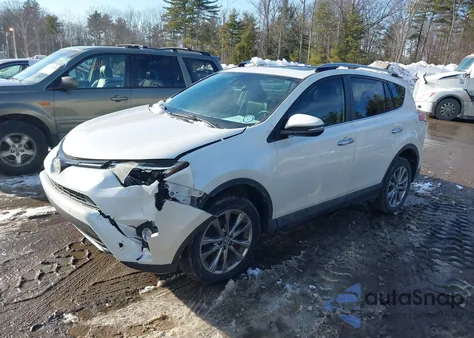 2017 Toyota Rav4 Limited z USA, uszkodzony, nr VIN JTMYFREV8HJ120953